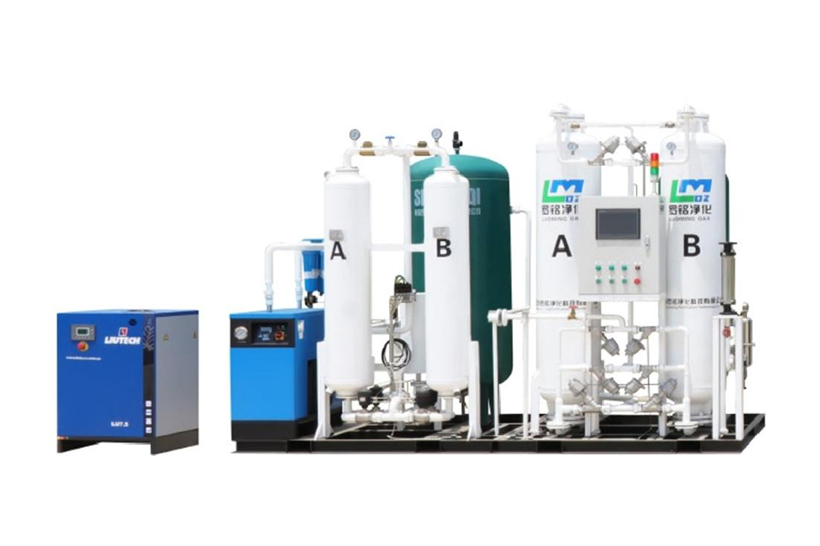 Lékařský systém plnění kyslíku na místě