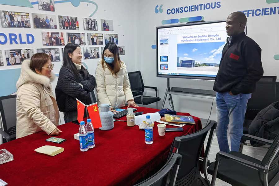 Inspekce továrny na zákazníka Nigérie