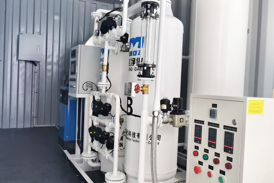 Kontejnerovaný generátor kyslíku 10 kubických metrů